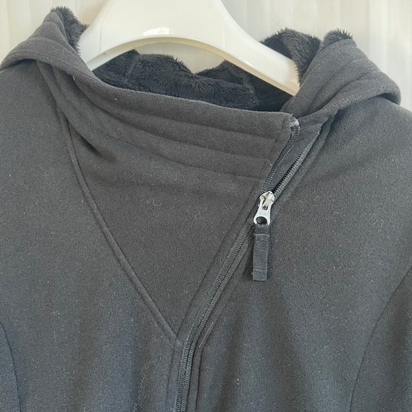 Eddie Bauer Cowl Jacket With Faux Fur Fleece Lining, Medium - Picture 4 of 9